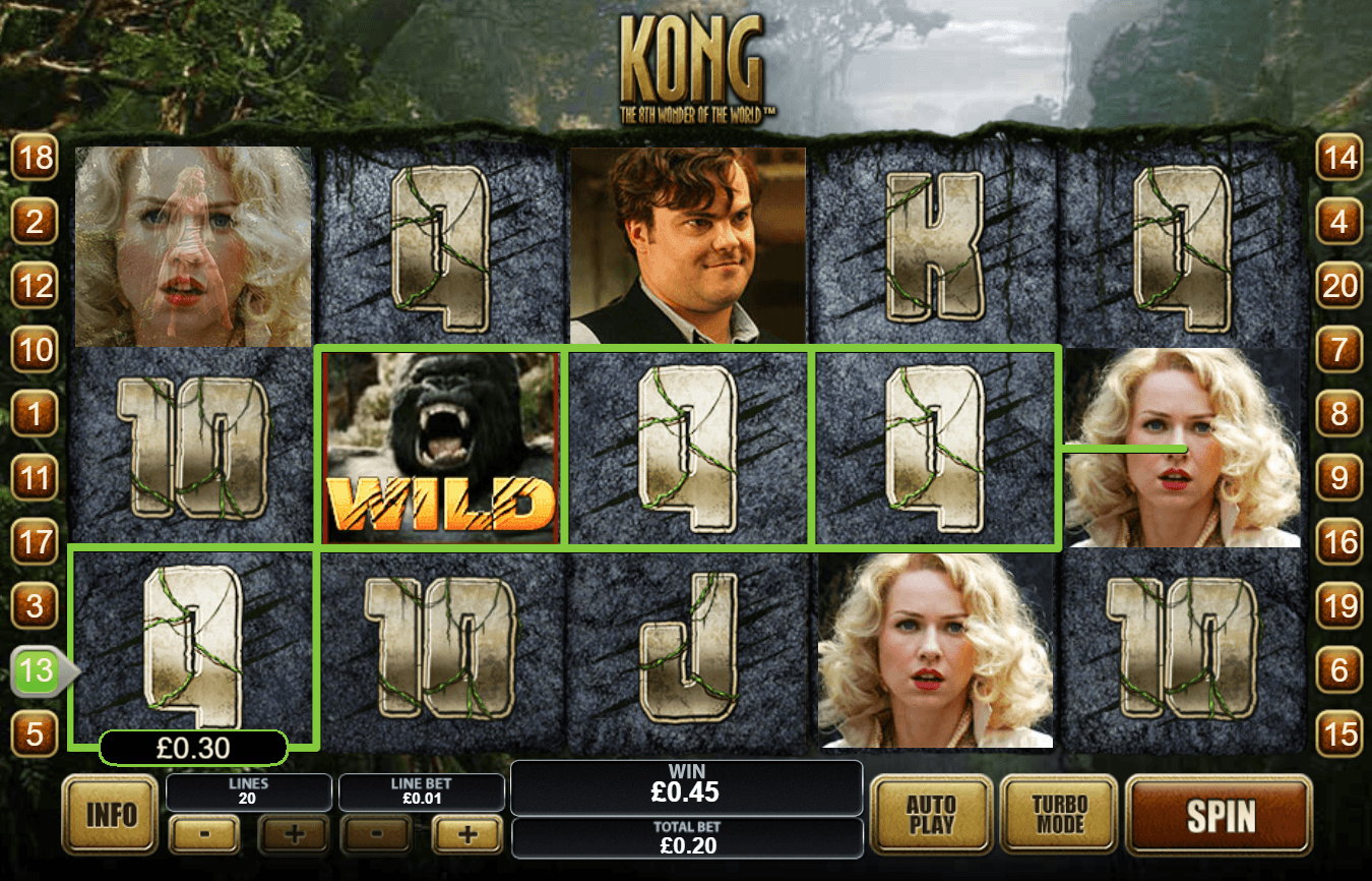 king kong игровой автомат